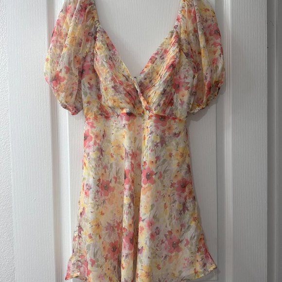 Hello Molly Graceful Hours Dress Yellow - Picture 2 of 3